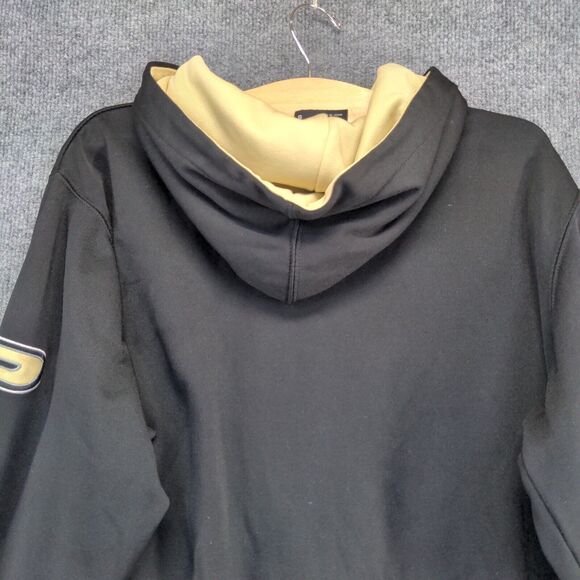 Colosseum Athletics Men's Purdue Boilermakers Hoodie Black Small Embroidered - Picture 8 of 14